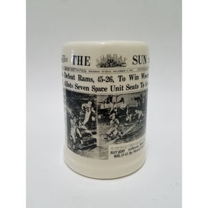 Colts Defeat Rams The Sun Newspaper- December 1959 World Series 22Oz Mug